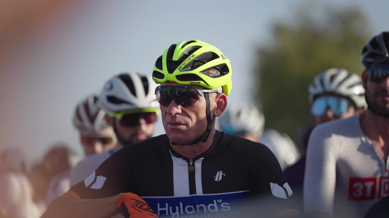 ENGO cyclist at Belgium Waffle Ride 